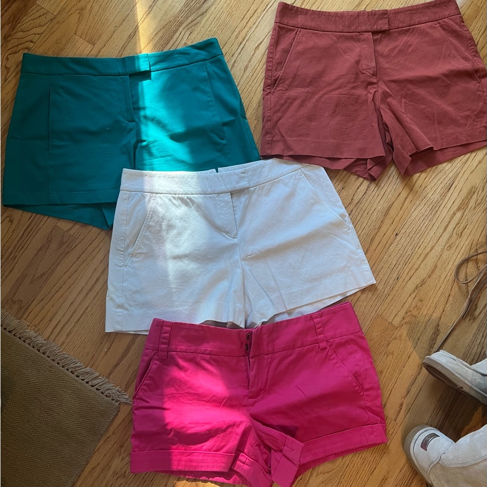 Women's Casual Shorts Theory + Alice & Olivia - Pink, White, Green & Rust